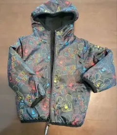 ミッキーマウス フード付きジャケットとフリースジャケットセット