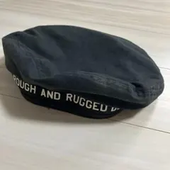 rough and rugged ラフアンドラゲッド　ベレー帽　黒