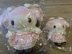 希少　フラットくん　タキシード　マスコットぬいぐるみ　マイメロディ　ウェディング 希少！未使用 マイメロディ フラットくん ウェディング タキシード