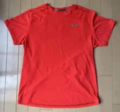 アンダーアーマー　ランニングTシャツ サイズL オレンジのサムネイル