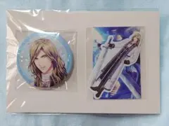 うたプリ ブロッコリーオンラインくじD賞缶バッジ＆ステッカー3枚セット　カミュ②