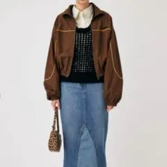moussy curved line ジャケット トラックジャケットのサムネイル