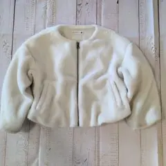 branshes ボアジャケット 120cm ホワイト