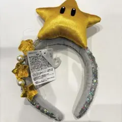 未使用 カチューシャ USJ ユニバ マリオ スター