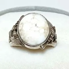 GEODESIQUE ジィオデシック 白蝶貝 彫刻 シルバー950 リング - メルカリ
