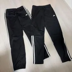 adidas ブラック トレーニングパンツ