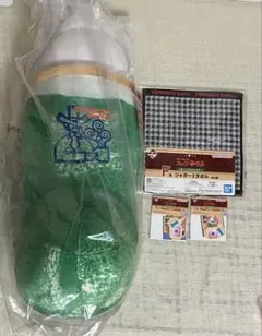 一番くじ　コメダ珈琲　ラストワン賞　クッション　他下位賞3点