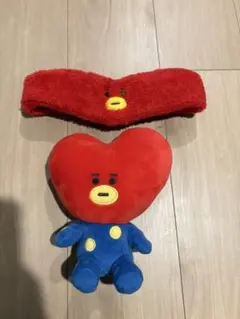 BT21 TATA ぬいぐるみ ヘアバンド