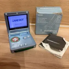 【匿名発送】Nintendo ゲームボーイアドバンスsp本体　箱付き　ブルー