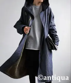 値下げ！　アンティカ　裏ボアデニム　モッズコート