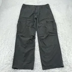 ALPHA INDUSTRIES ミリタリー カーゴパンツ カーキ Mのサムネイル
