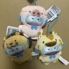 サンリオ　どうぶつ着ぐるみマスコット　ハンギョドン