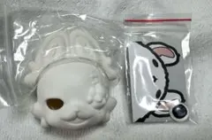 Ufdoll　UMA　未確認生物　1/12 BJD　未塗装ヘッドパーツ耳パーツ