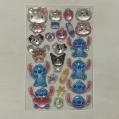 正規品 ボンボンドロップシール おすそ分け スティッチ キティ クロミ ちいかわ