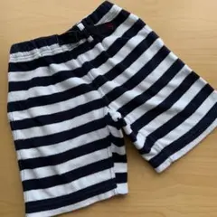 Gramicci グラミチ パイル ボーダー ショーツ オフホワイト110cm