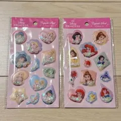 立体シール カプセルシール シャカシャカシール ウォーターシール プリンセス