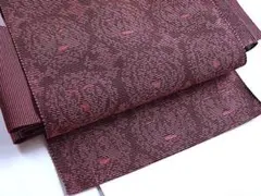 夏物　織りの八寸名古屋帯（丸文）長351 正絹美品 夏物 織りの八寸名古屋帯（丸文）長351 正絹美品 - メルカリ