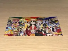 ONEPIECE ナツコミ2022 特製ダブルステッカー 非売品 3種コンプ