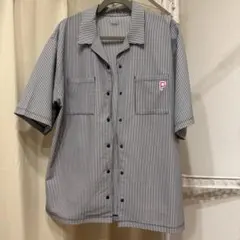 PUMA ストライプ XLサイズ メンズシャツ