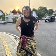 大セール　藤井風　バティック　インドネシア　同柄　推し活　コットン　手芸