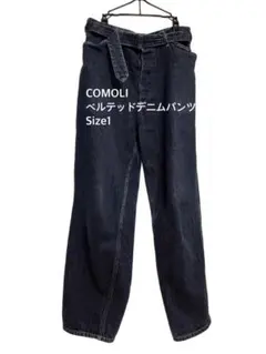 2026年最新】comoliベルテッドデニムパンツの人気アイテム - メルカリ