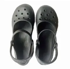 Crocs クロックス サンダル カリン クロッグ ブラック W6 小さめのサムネイル