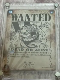 バギー R SP OP09-051 手配書