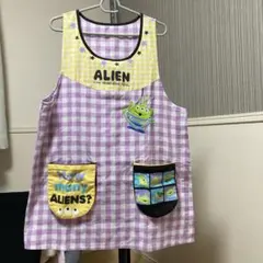 リトルグリーンメン  エプロン