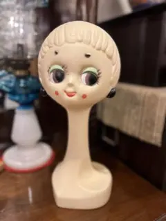 ツイッギー マネキン ヘッドマネキン 貯金箱 - メルカリ