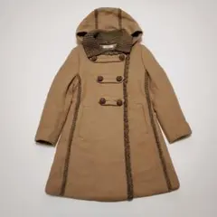 ★極美品★コート★PRADA★サイズ42★レディース★キャメル★プラダ★