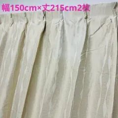 遮光裏地付きカーテン　幅150cm×丈215cm2枚のサムネイル