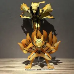 ※アクリル台座のみ　NARUTO　ナルトⅥ　九喇嘛A　フィギュア 2体用台座