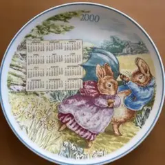 WEDGWOOD Peter Rabbit 2000年 カレンダープレートのサムネイル