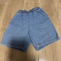 GU デニム風ショートパンツ 140サイズ