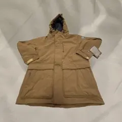 ブラウンフード付きジャケット(スキーウェア)