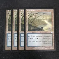 MTG 塩の湿地 日本語4枚セット INV版 - メルカリ