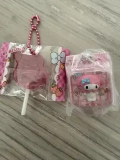 マイメロディ ミニチュアパッケージチャーム　キャンディーチャーム　ガチャ