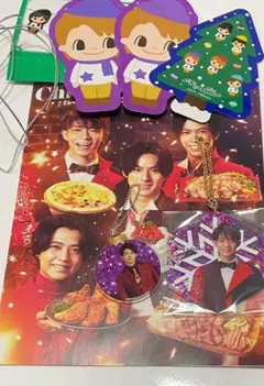 King & Prince 岸優太　キンプリ　キーホルダー　クリスマス