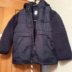 GAP フード付き中綿コート 120cm