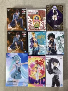 処分価格 幽遊白書 이치방쿠지 初音ミク 他 フィギュア 묶음 판매 9점 세트