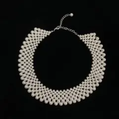 イミテーションパールネックレス