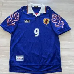 サッカー日本代表　【サイン入り】 9中山雅史選手ユニフォームLサイズ m44107675130_1.jpg?1754391830