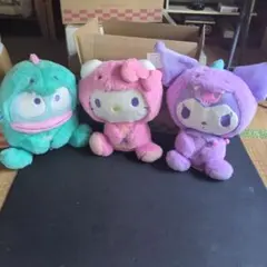 サンリオキャラクターズ　ダイナソードールBIGタイプ1　3点セット