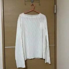 BONLECILLアイボリー 長袖シャツ Fサイズ