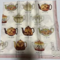 Royal Doulton ティーポット柄 ハンカチのサムネイル