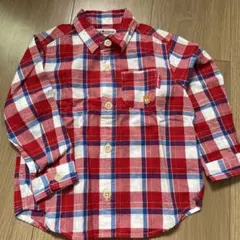 HOT BISCUITS MikiHouse チェックシャツ 90cm