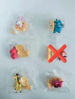 ゆりんこ様 チョコサプ たべっ子どうぶつthe movie 5個セット