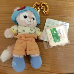 香港ディズニー リーナベル ぬいぐるみバッジ