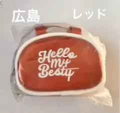 BE:FIRST ミニボストンポーチチャーム　広島　赤