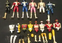 バンダイ★超合金★スーパー戦隊★ヒーローフィギュアジャンクまとめ売り